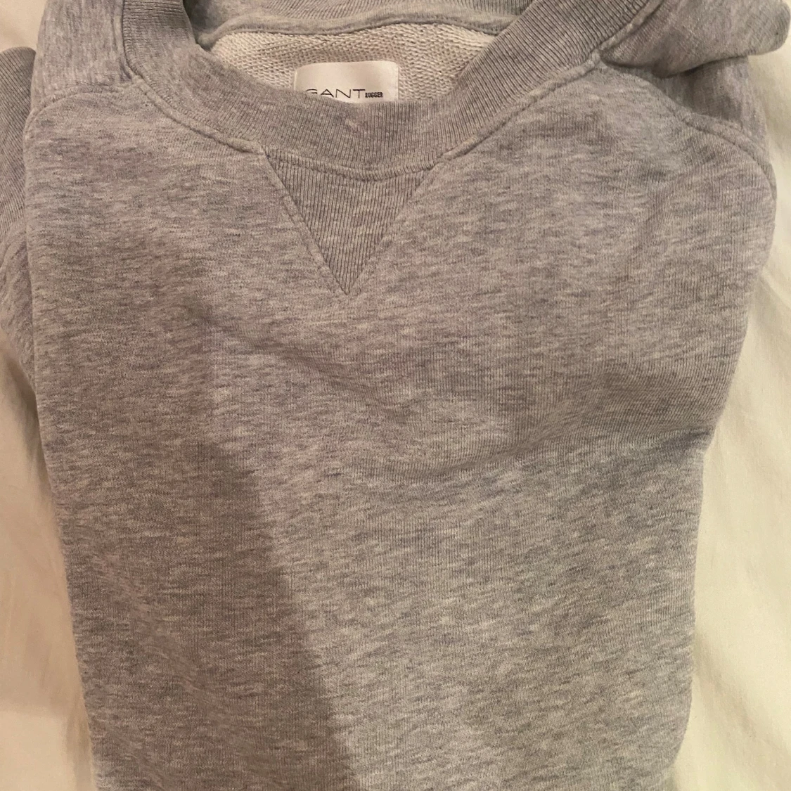 Grå sweatshirt från Gant Rugger