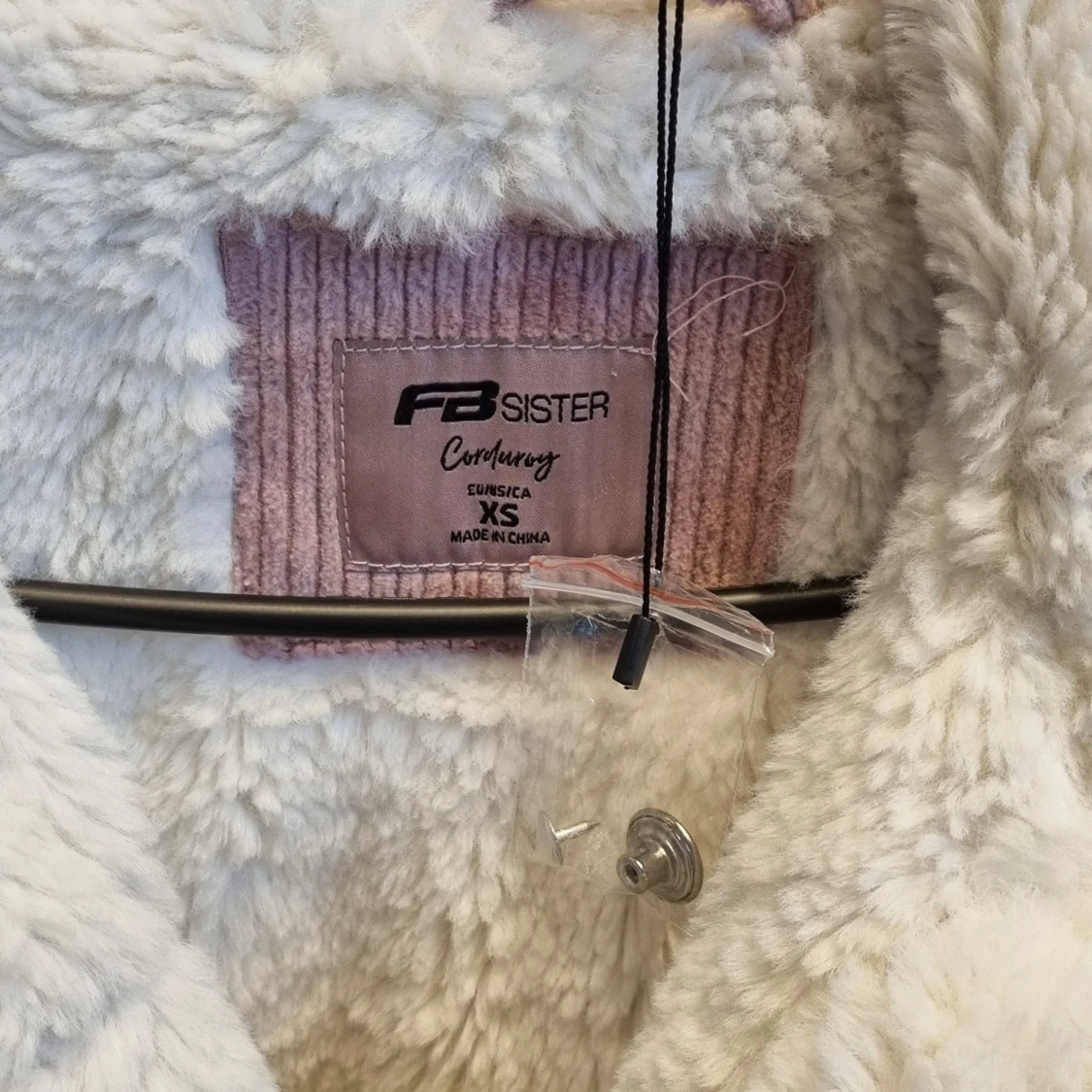 Rosa teddyjacka i manchester från FB Sister - 1