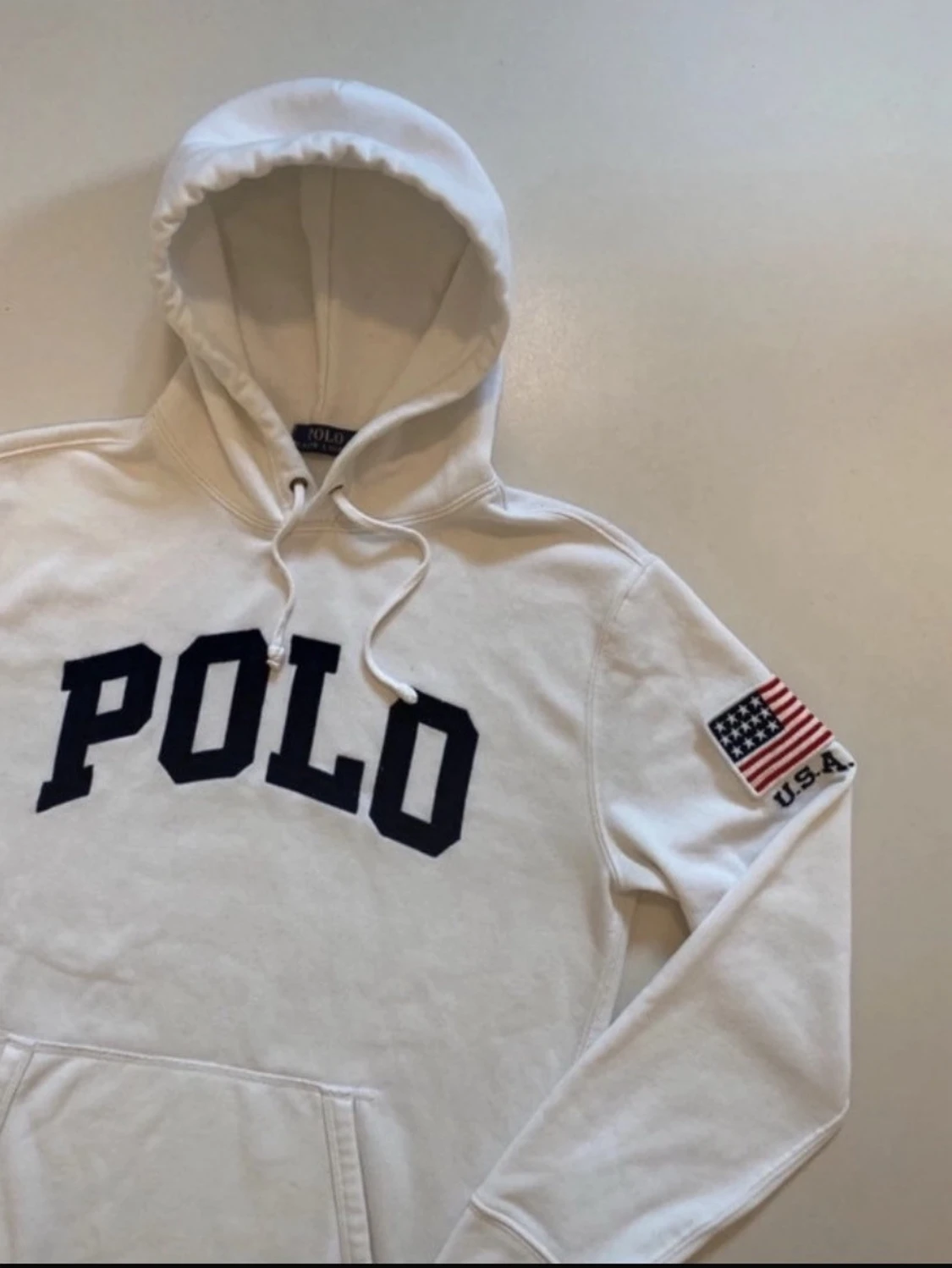 Vit polo Ralph lauren hoodie S - 3