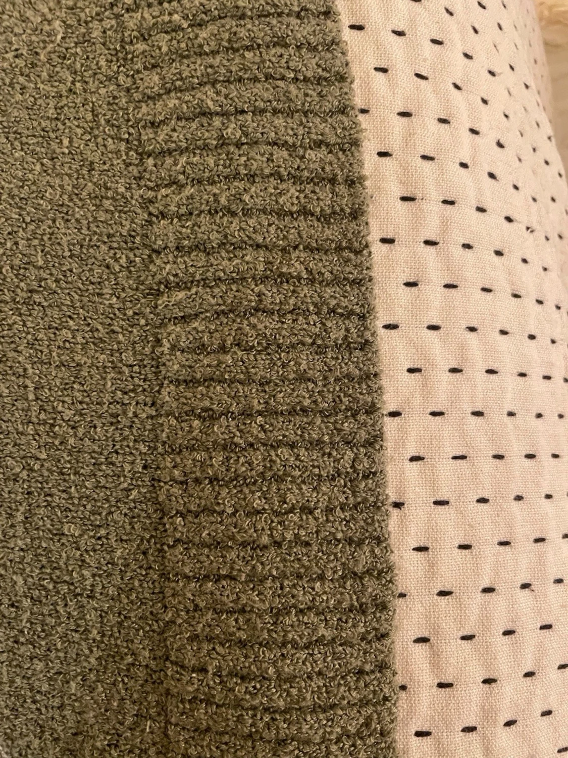 Olivgrön stickad tröja från H&M - 4