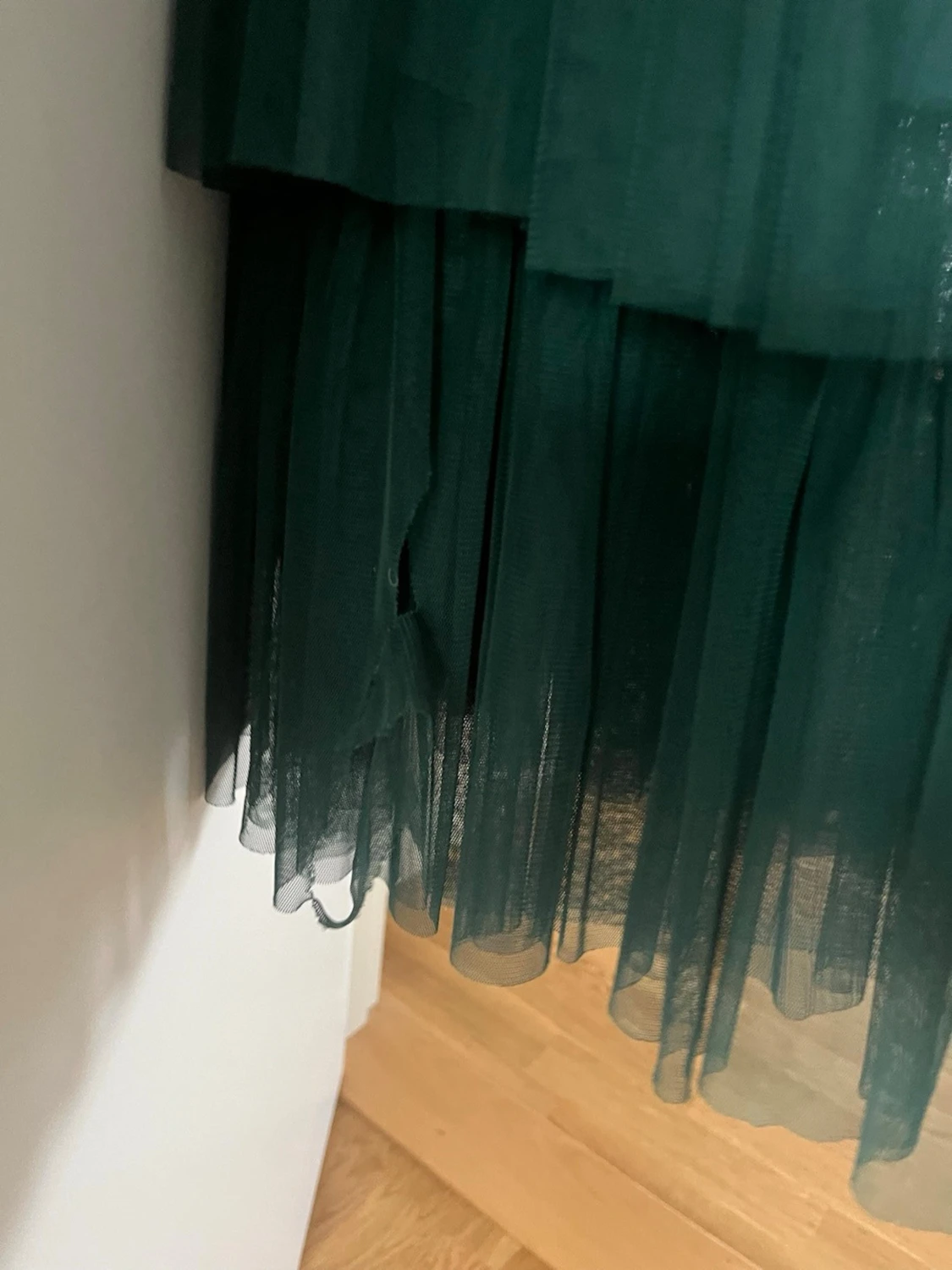 Mörkgrön balklänning  - 4