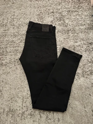 Replay jeans  - Snygga svarta stilrena jeans från Replay med klassisk femficksdesign och smal passform. Jeansen passar till alla tillfällen och kan enkelt kombineras med en skön hoodie och ett par skor. Storlek W31-L32 Nypris: 1800 Vårt pris: 400