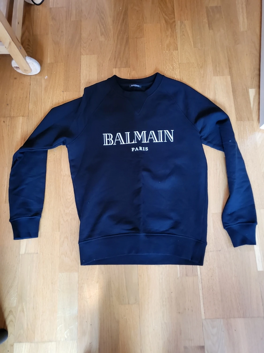 Svart Balmain Paris sweatshirt - 1