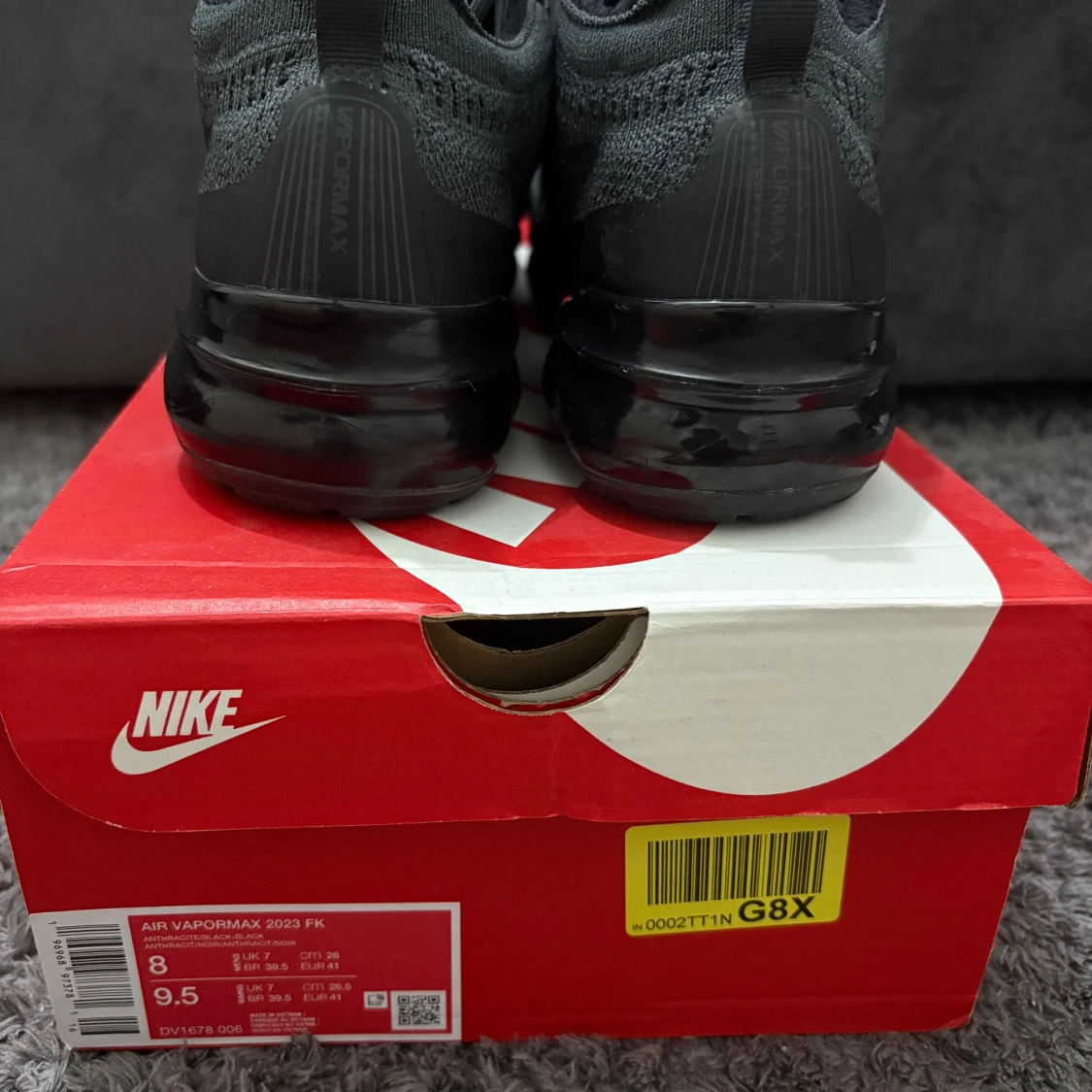 Nike Air Vapormax 2023 Svarta - 3