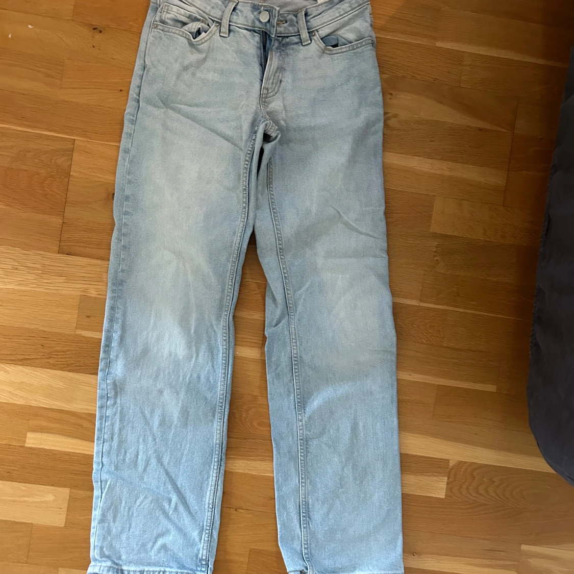 Raka lågmidjade jeans 