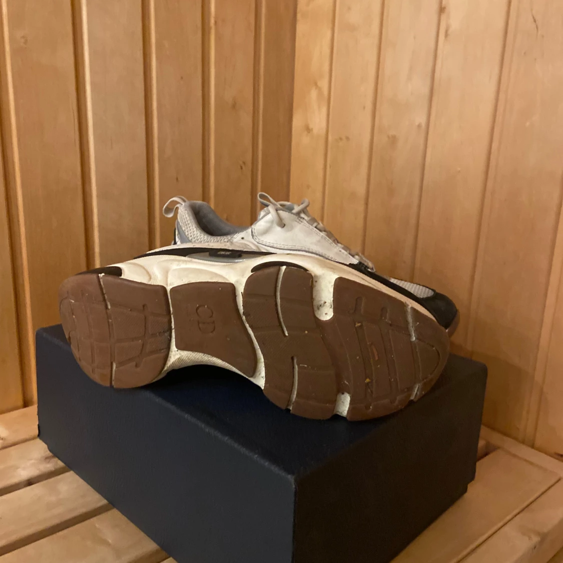 Chunky sneakers från Dior, grå/vit - 1