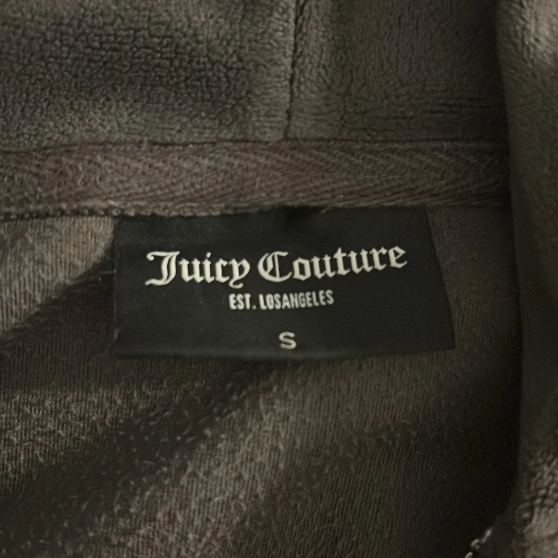 Brun velour hoodie Juicy Couture S - 2