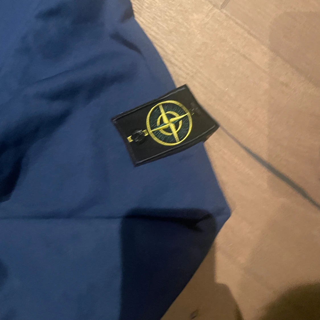 Blå Stone Island sweatshirt - 1