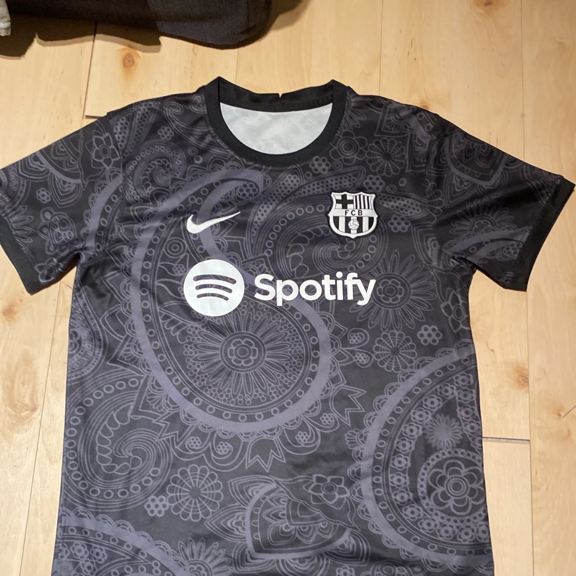 Svart Barcelona Nike fotbollströja