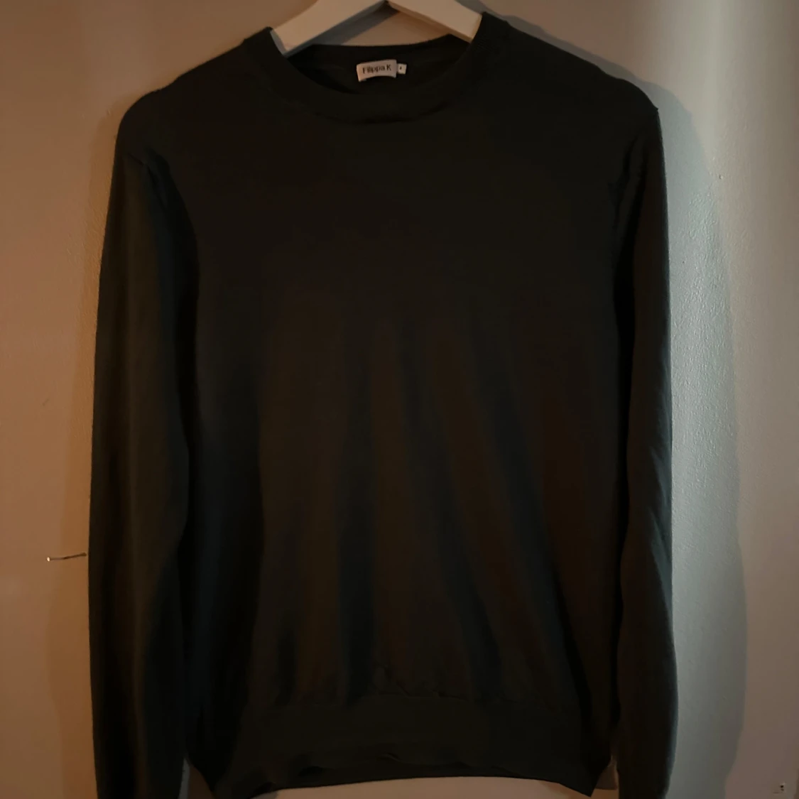 Mörk grön merinoull Filipa k