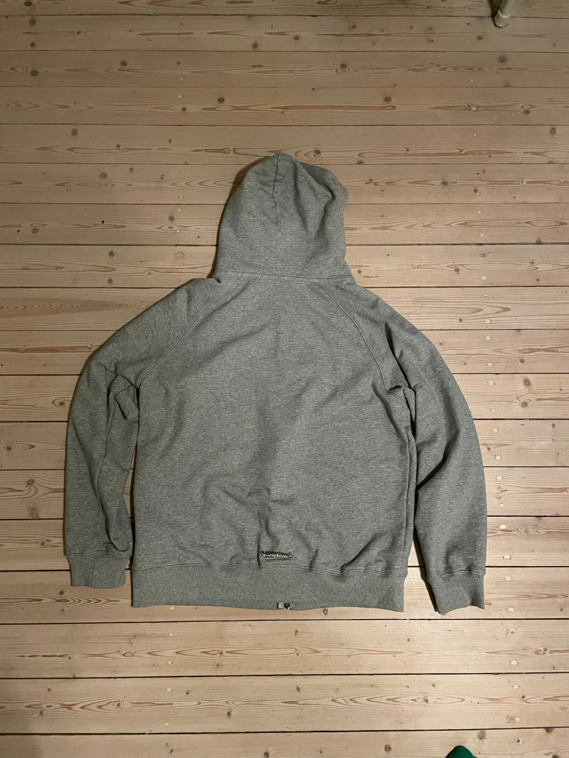 Grå Chrome Hearts zip hoodie - 1