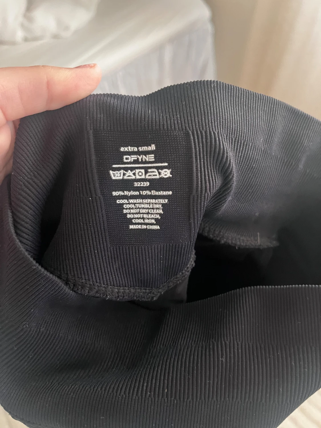 Svarta DFYNE Impact Leggings XS - 2