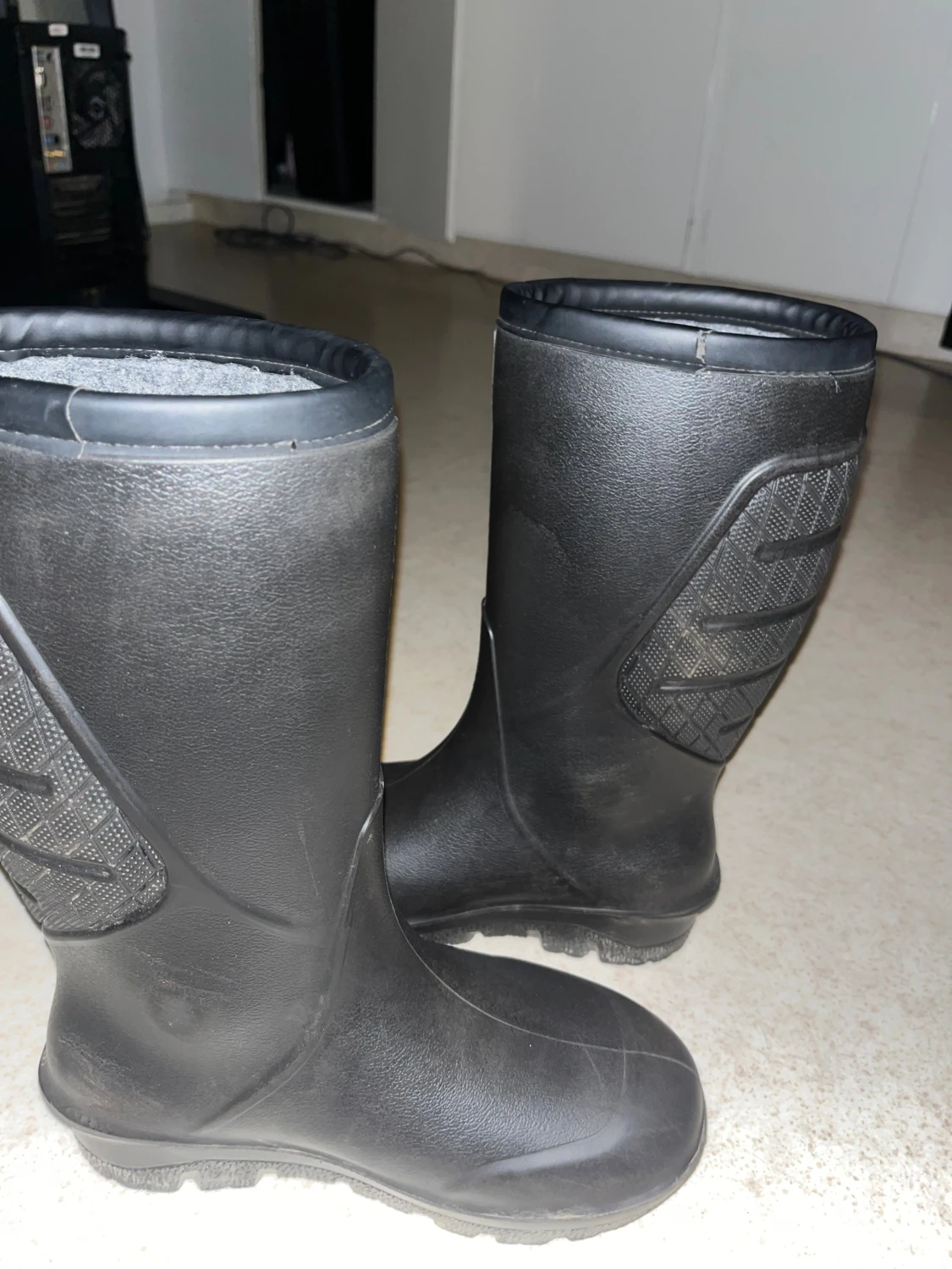 Svarta fodrade stövlar Polyver - 2