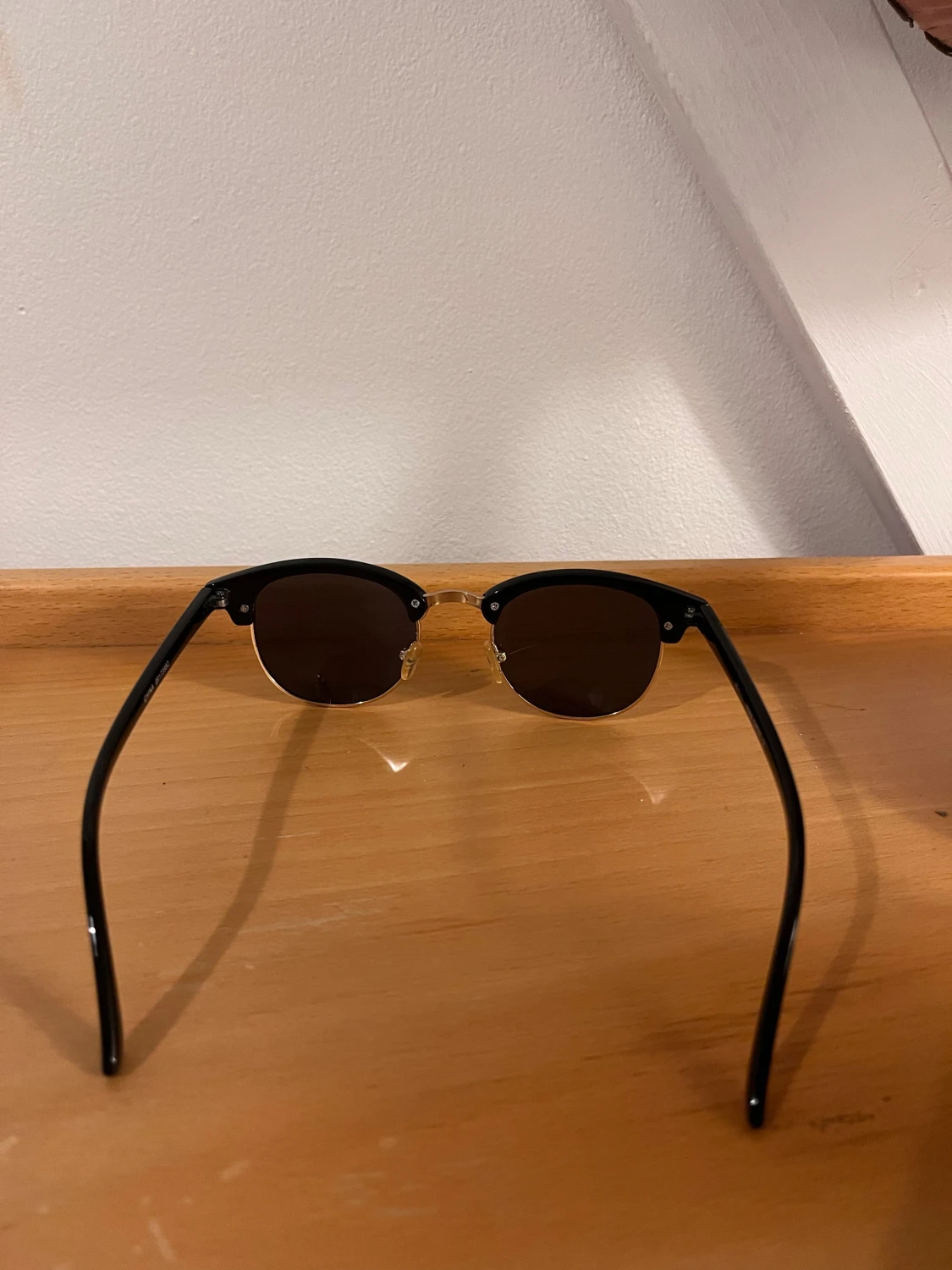 Svarta clubmaster solglasögon - 2