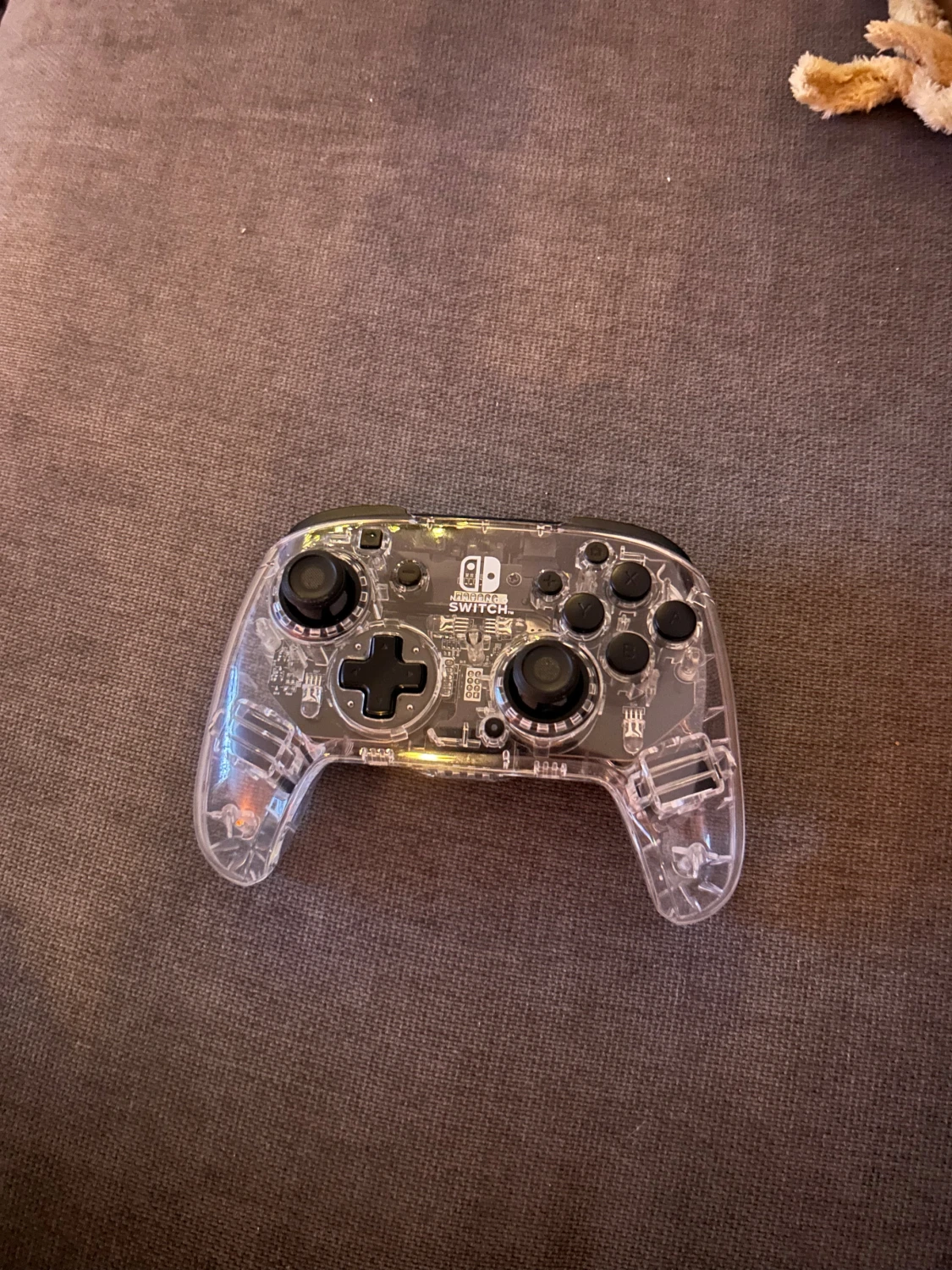 Nintendo Switch Pro Controller (Transparent Edition)
