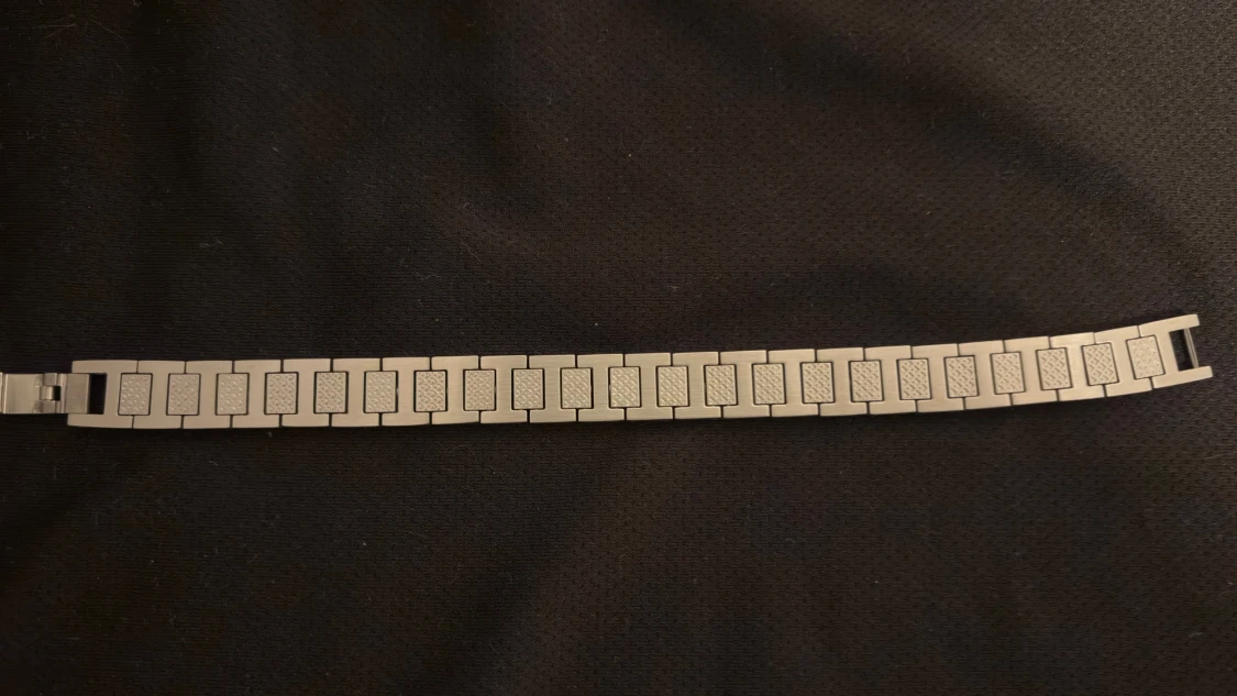 Silvrigt lacoste armband - 3