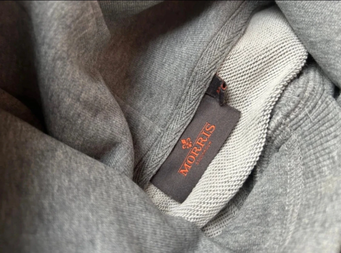 Grå Morris Hoodie  - 2