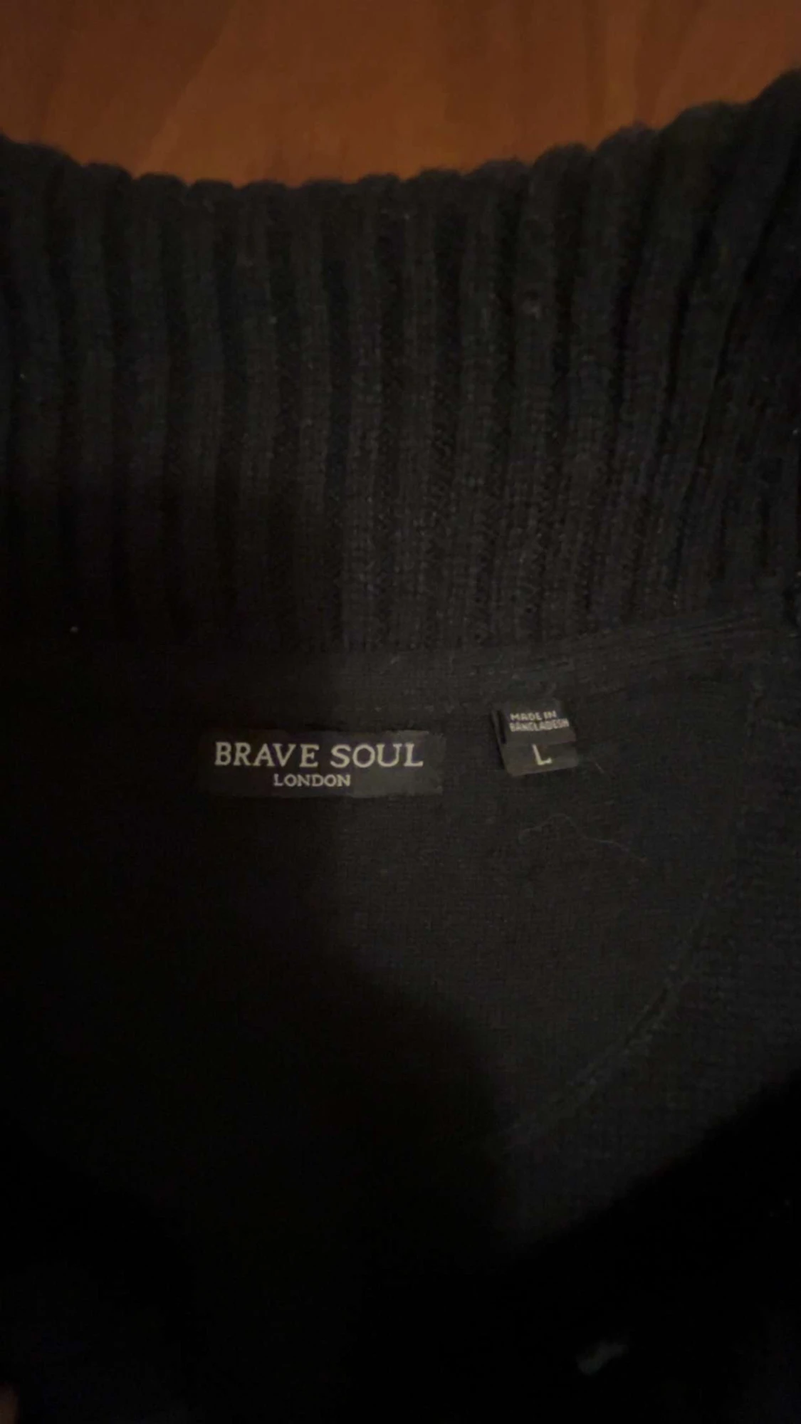 Marinblå cardigan - 3