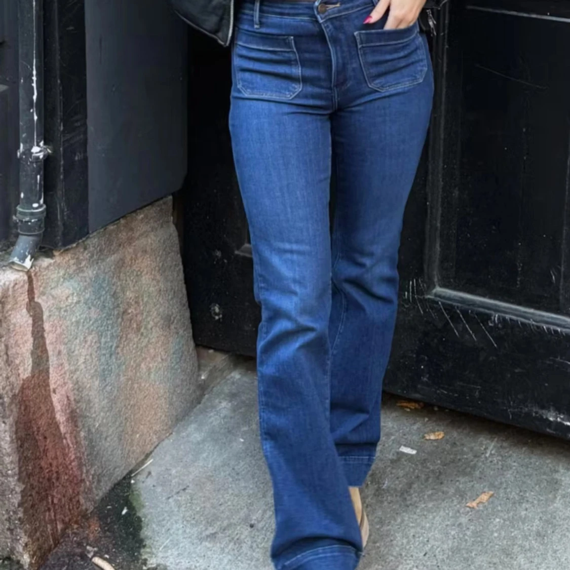 Blåa Wrangler jeans 