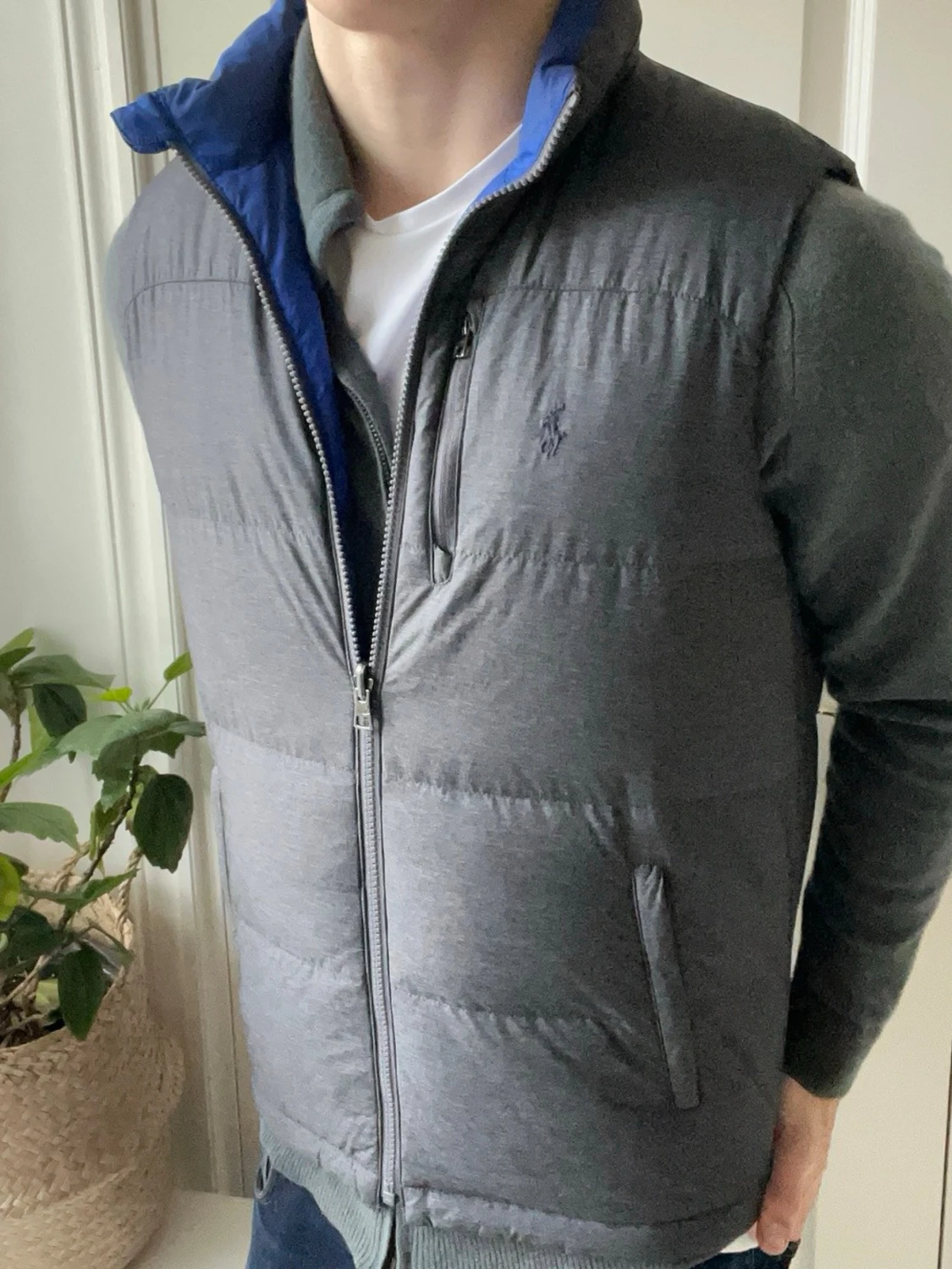 Ralph Lauren dun väst Reversible  - 6