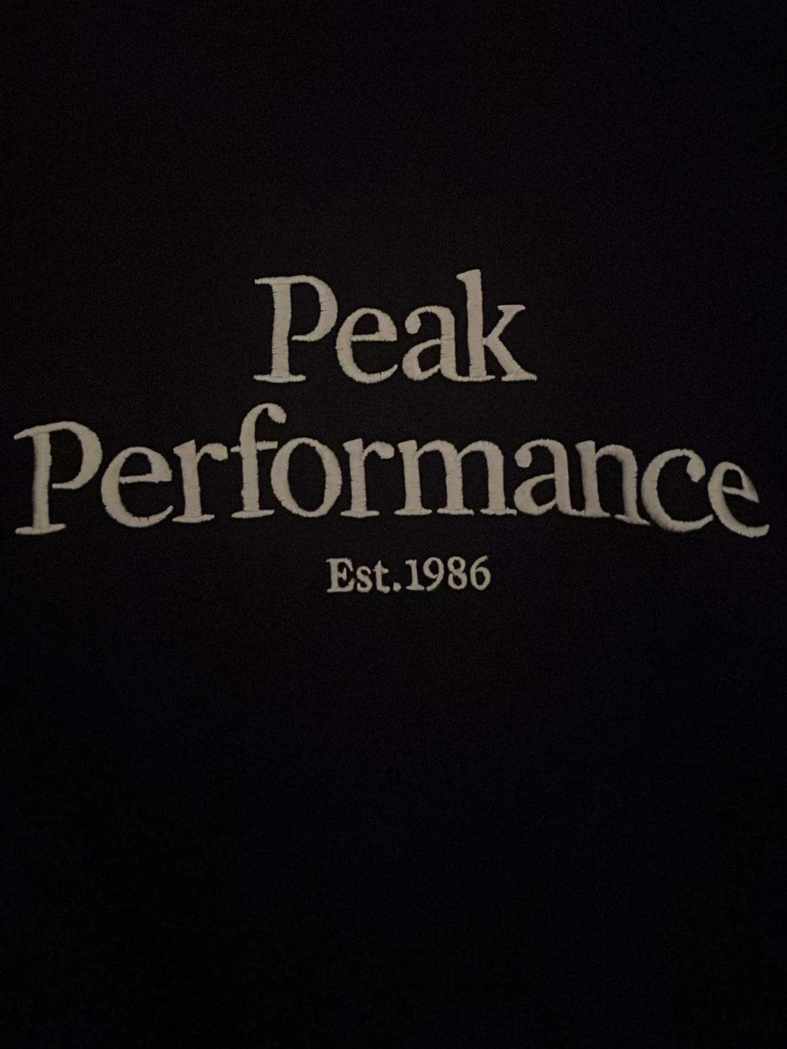 Peak performance  - 1