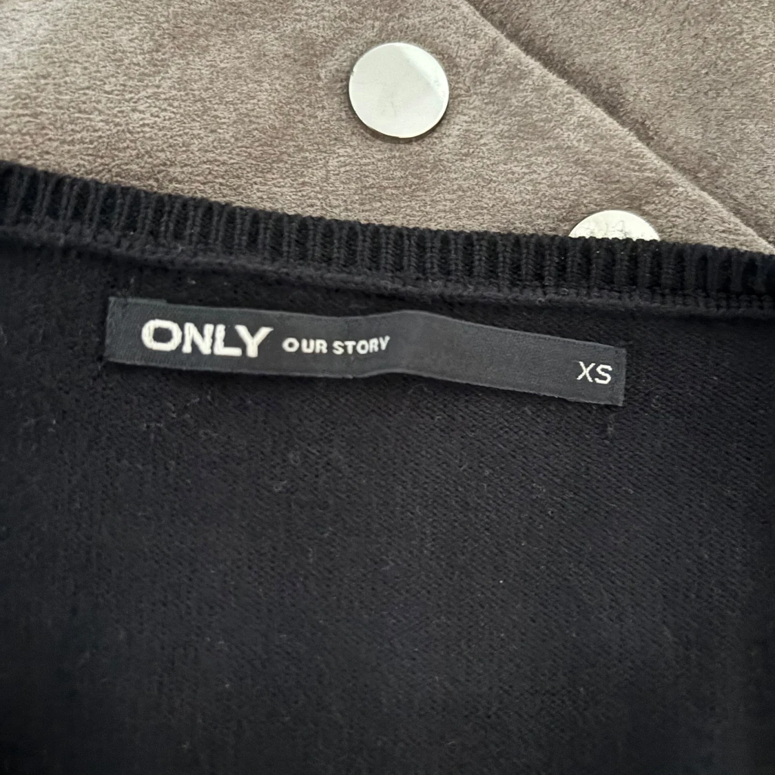 Svart omlottklänning från ONLY XS - 3