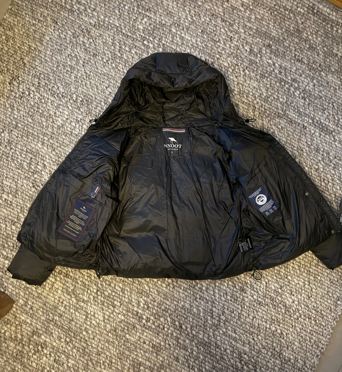 Svart pufferjacka från Snoot - 2