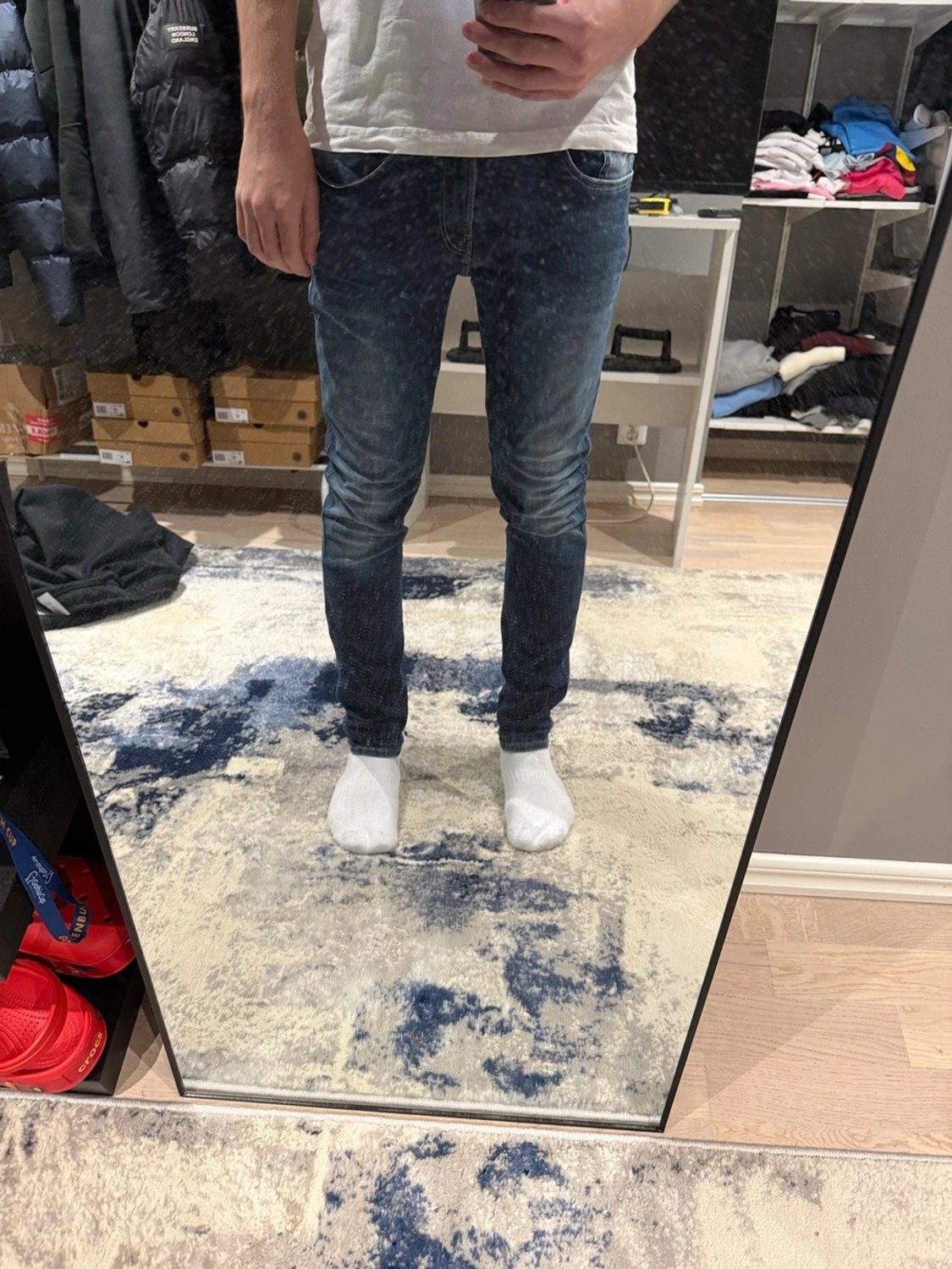 Blå Replay Anbass jeans  - 5