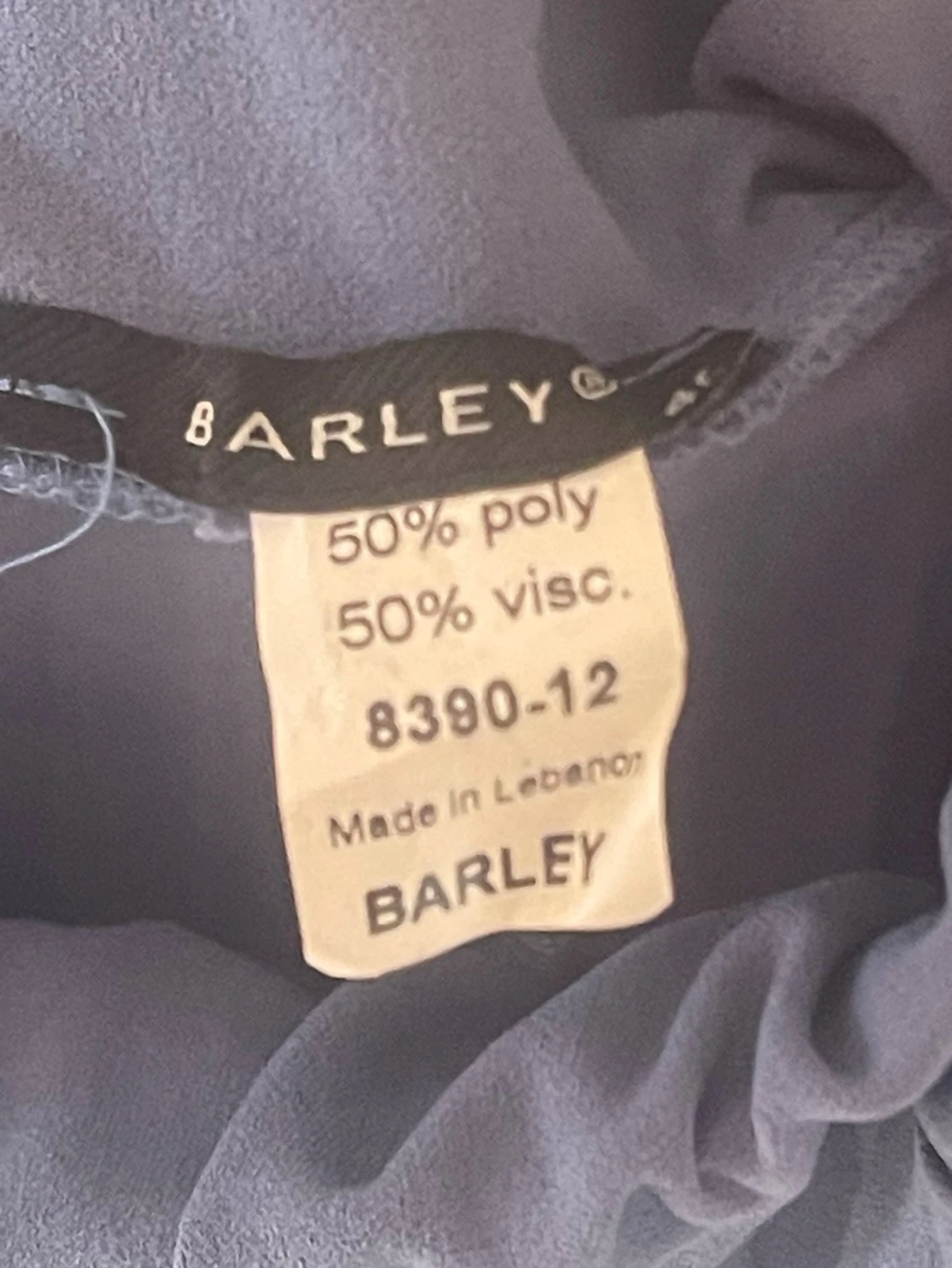 Ljusblå plisserad långkjol från Barley - 2