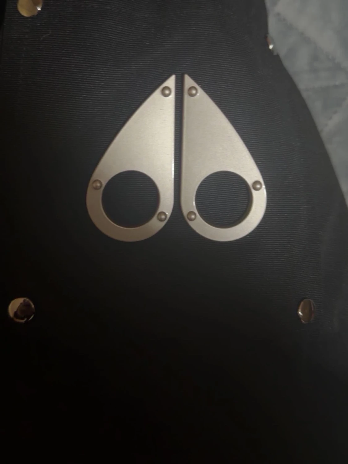 Svart Moose Knuckles pufferjacka - 3