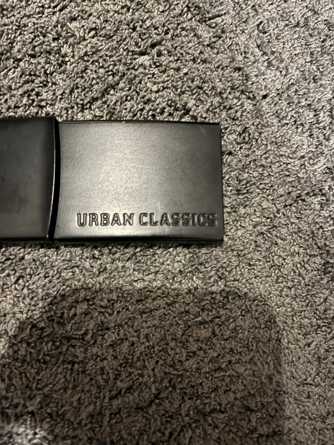 Vit canvasbälte från Urban Classics - 1