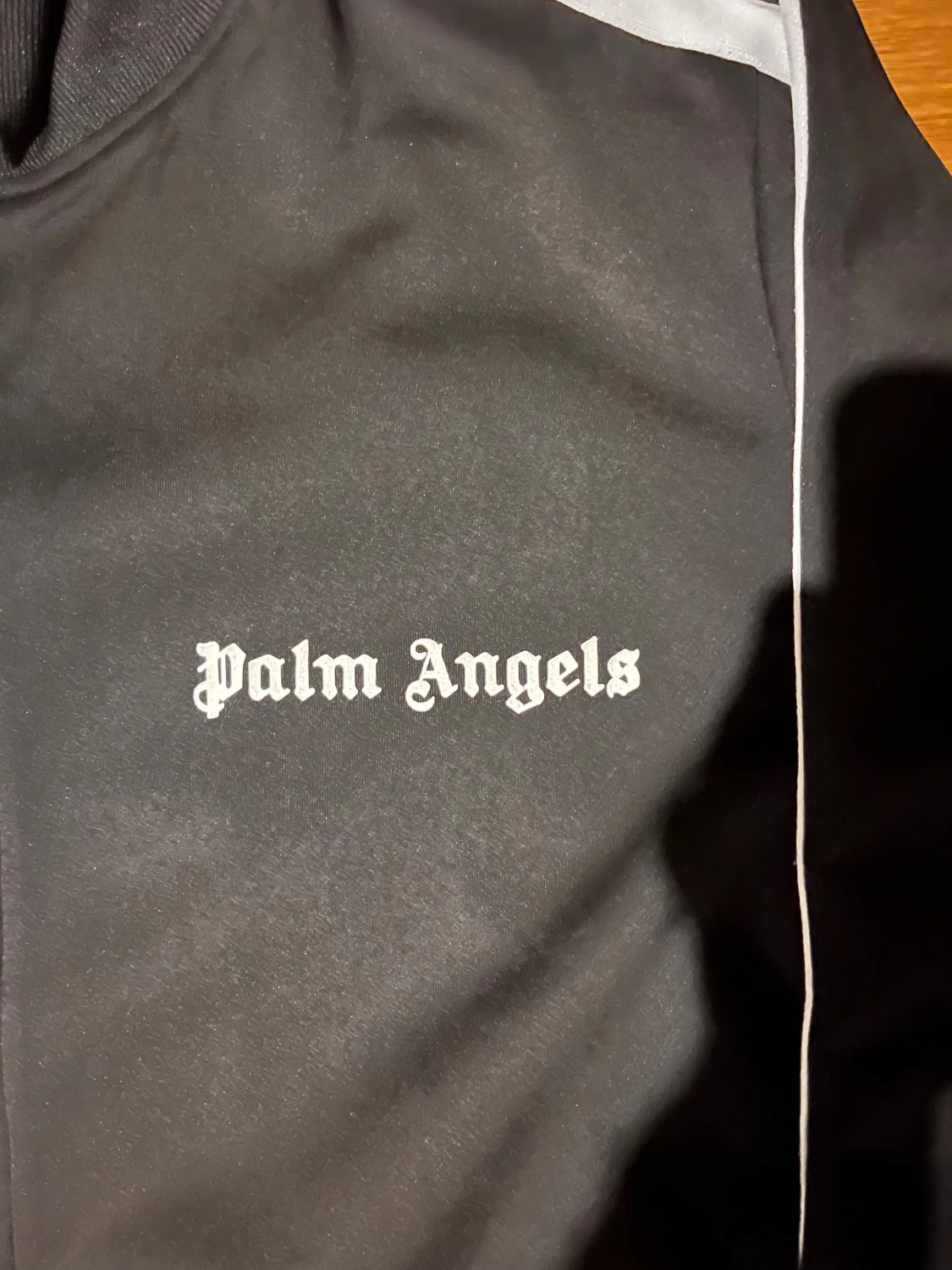 Svart vindjacka Palm Angels - 1