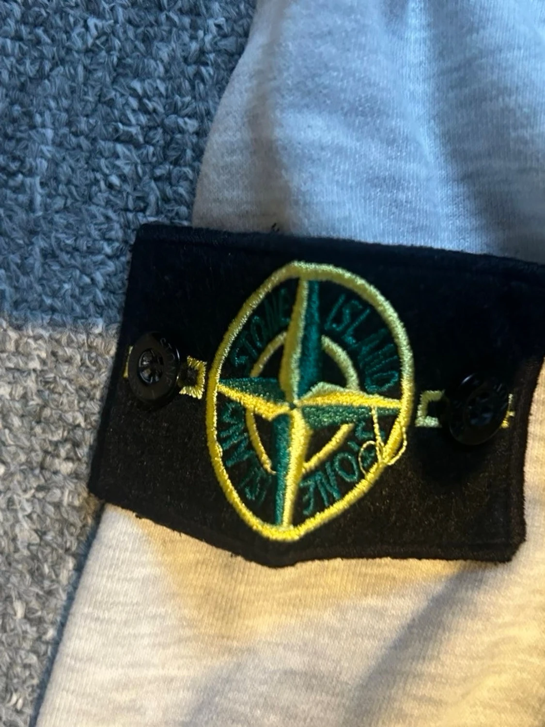 Ljusgrå långärmad tröja Stone Island - 2