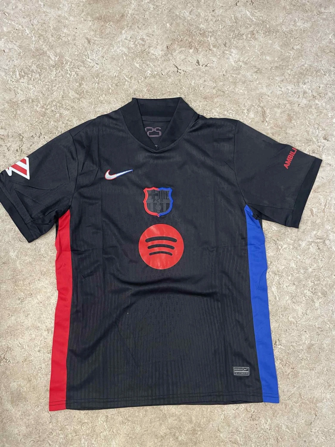 Svart Nike FC Barcelona matchtröja