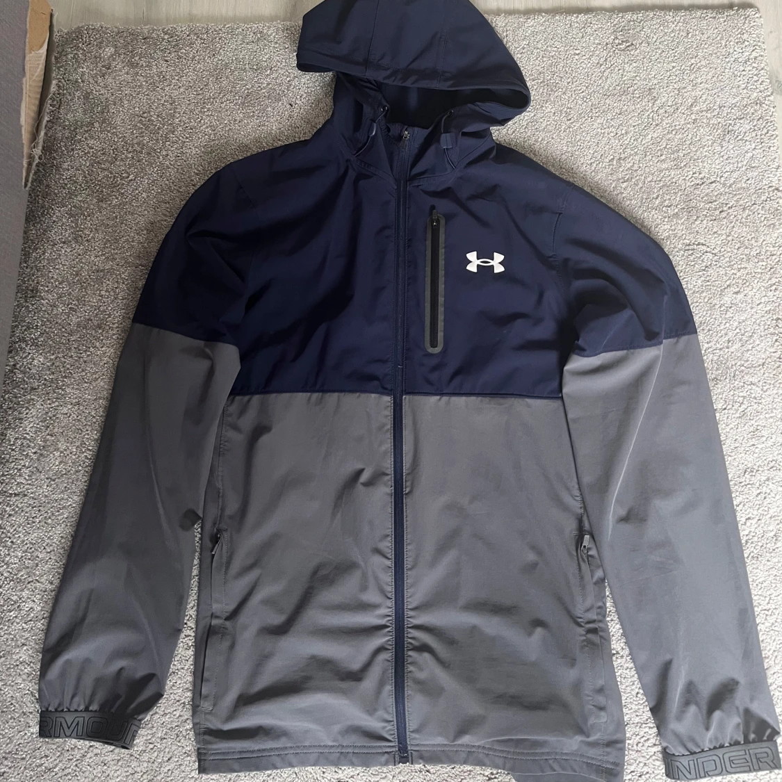 Under Armour vindjacka blå/grå - 1