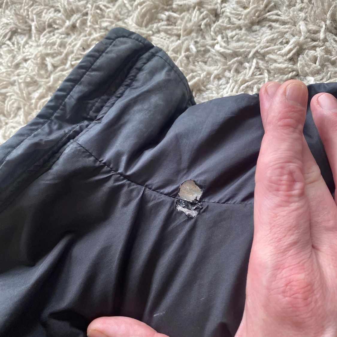 Svart pufferjacka från The North Face - 3