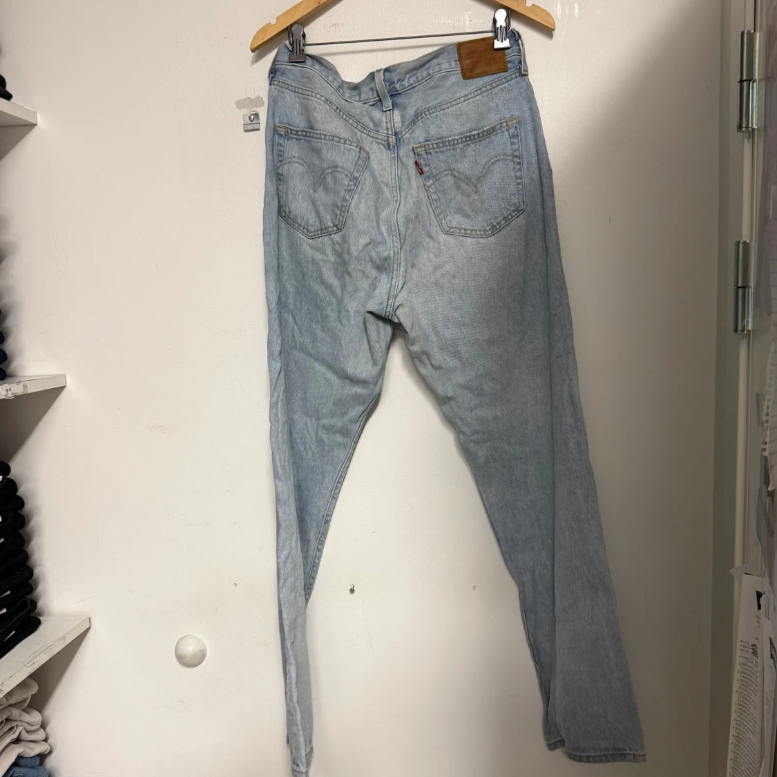 Levi's 501 ljusblå jeans straight fit W30 L 32  - 2