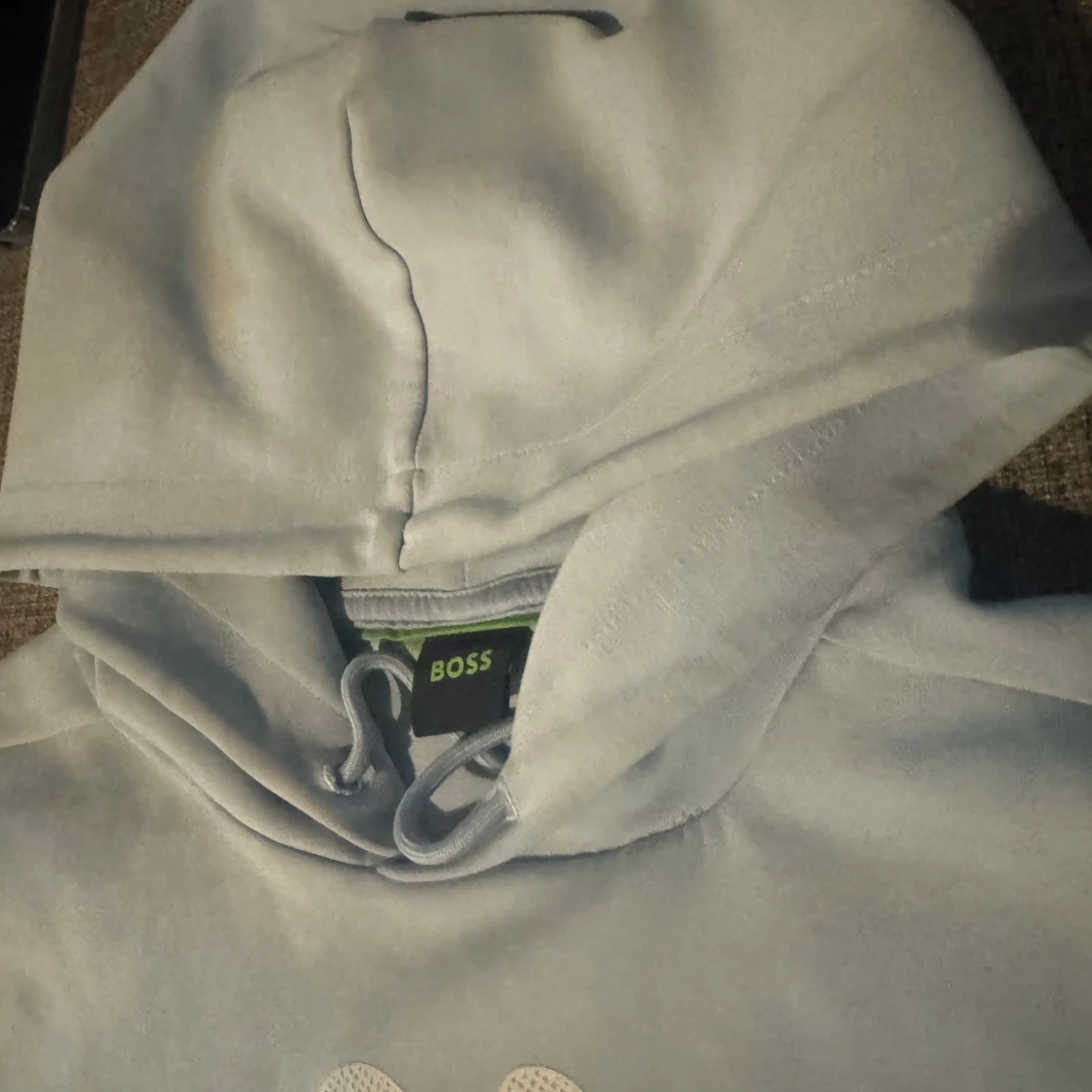 Ljusblå Hugo boss hoodie (Soody2) - 1