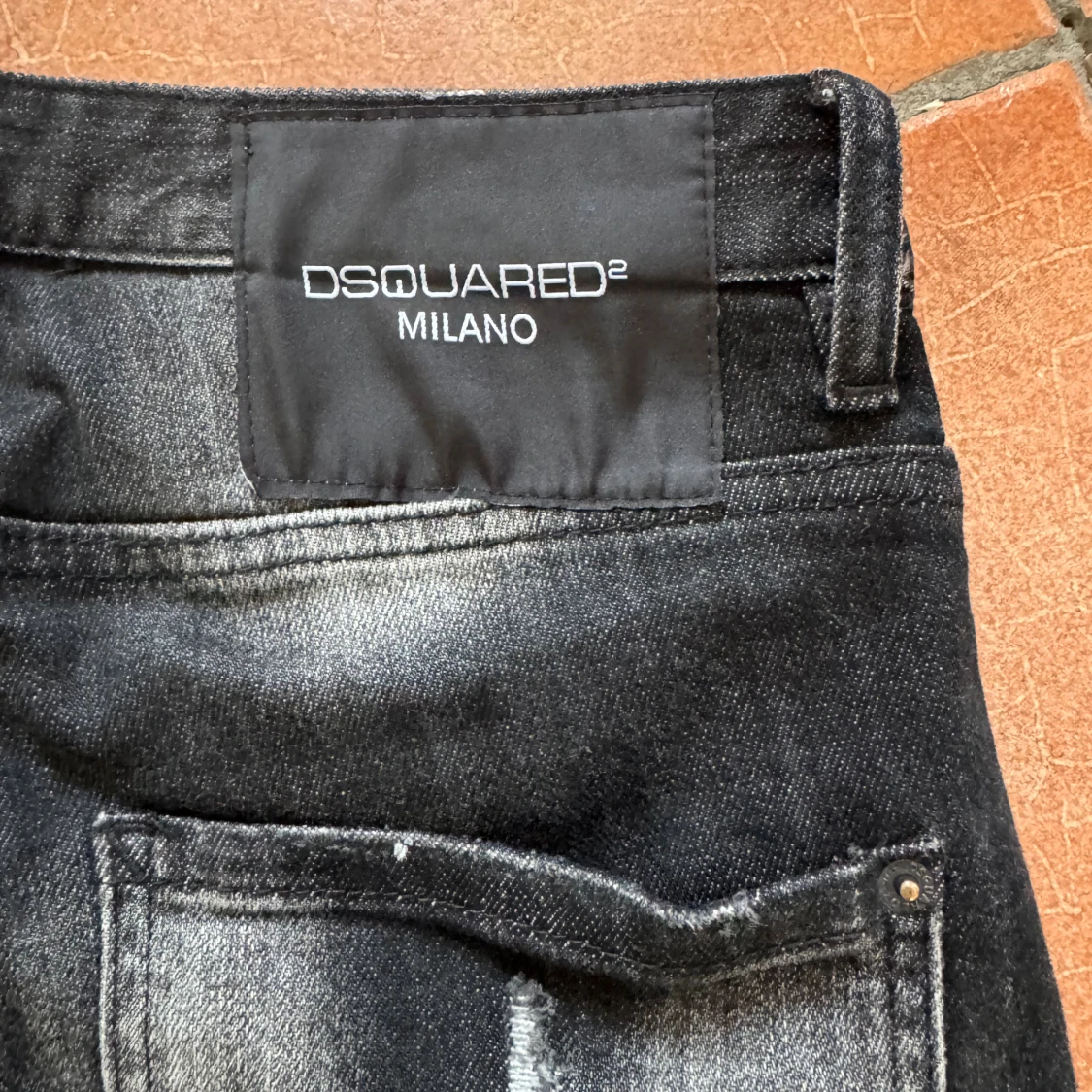 Svarta skinny jeans från Dsquared2 - 4