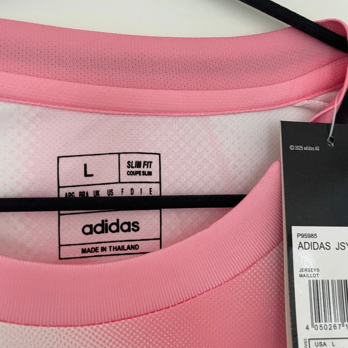 Real Madrid rosa fotbollströja Adidas L - 2