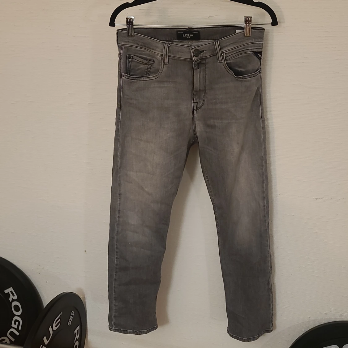 Grå jeans Replay Thad 14A