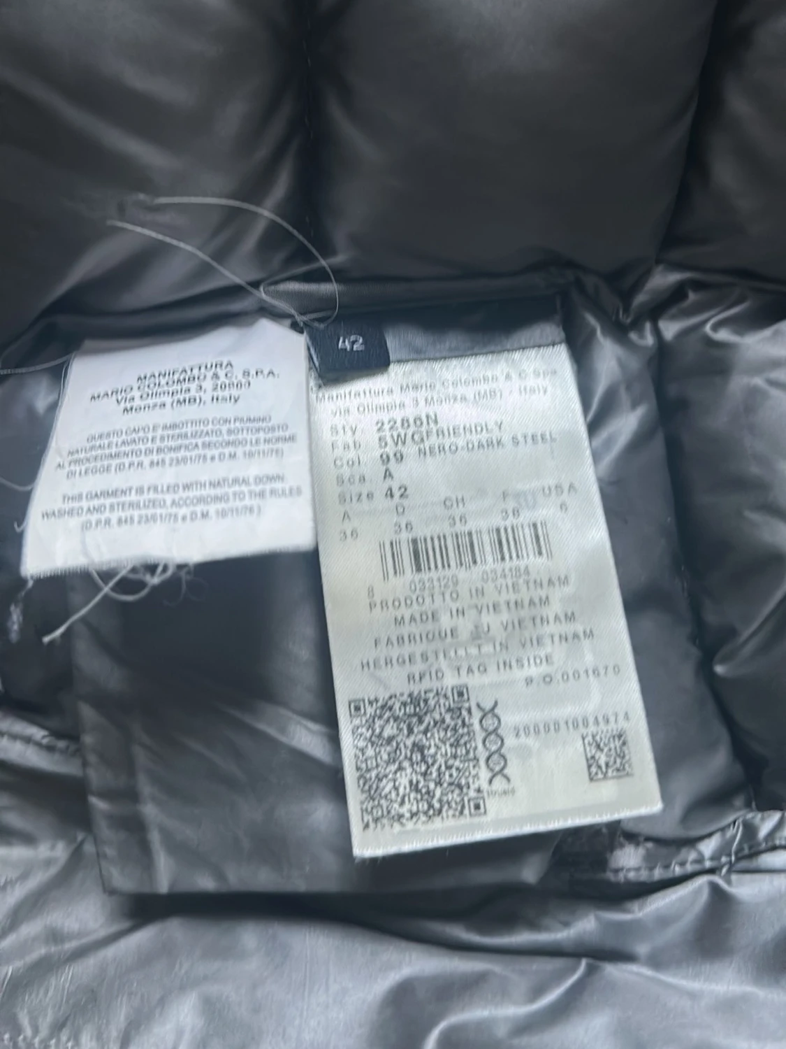 Svart dunjacka från colmar - 5