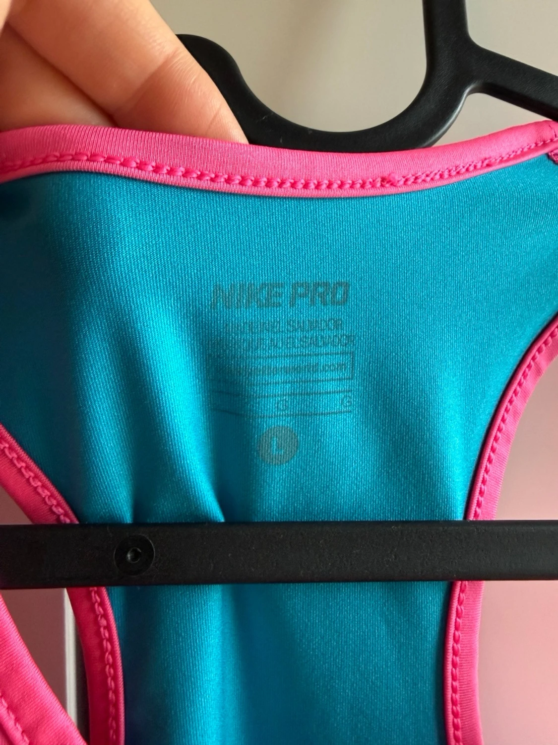 Nike rosa turkost linne, storlek L - 2