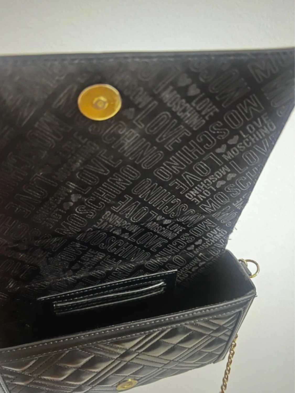 Svart axelväska Love Moschino - 2