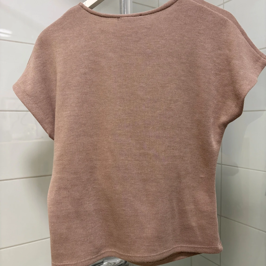 Beige topp med knyt från Zara - 3