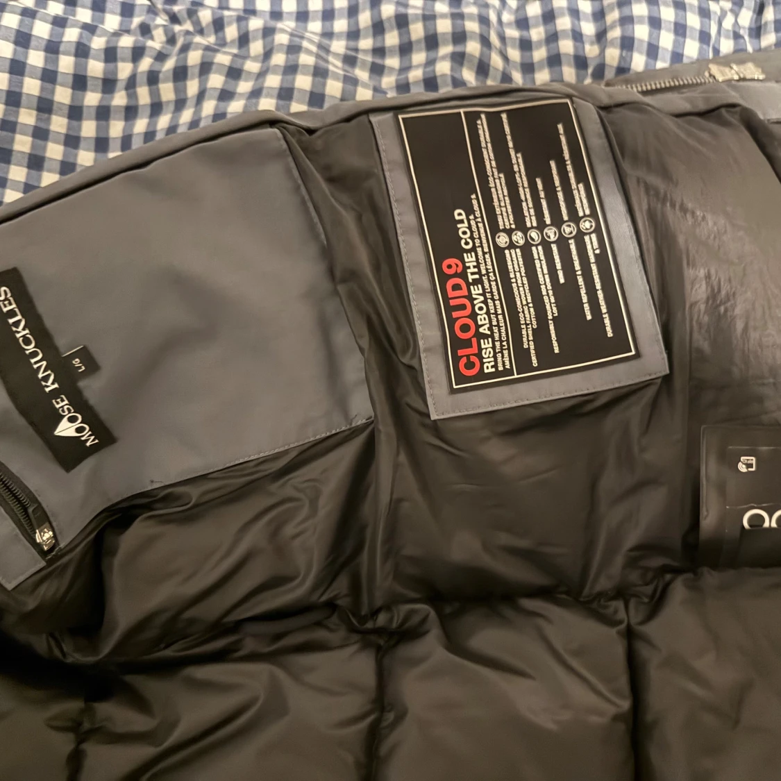 Grå dunjacka Moose Knuckles L - 2