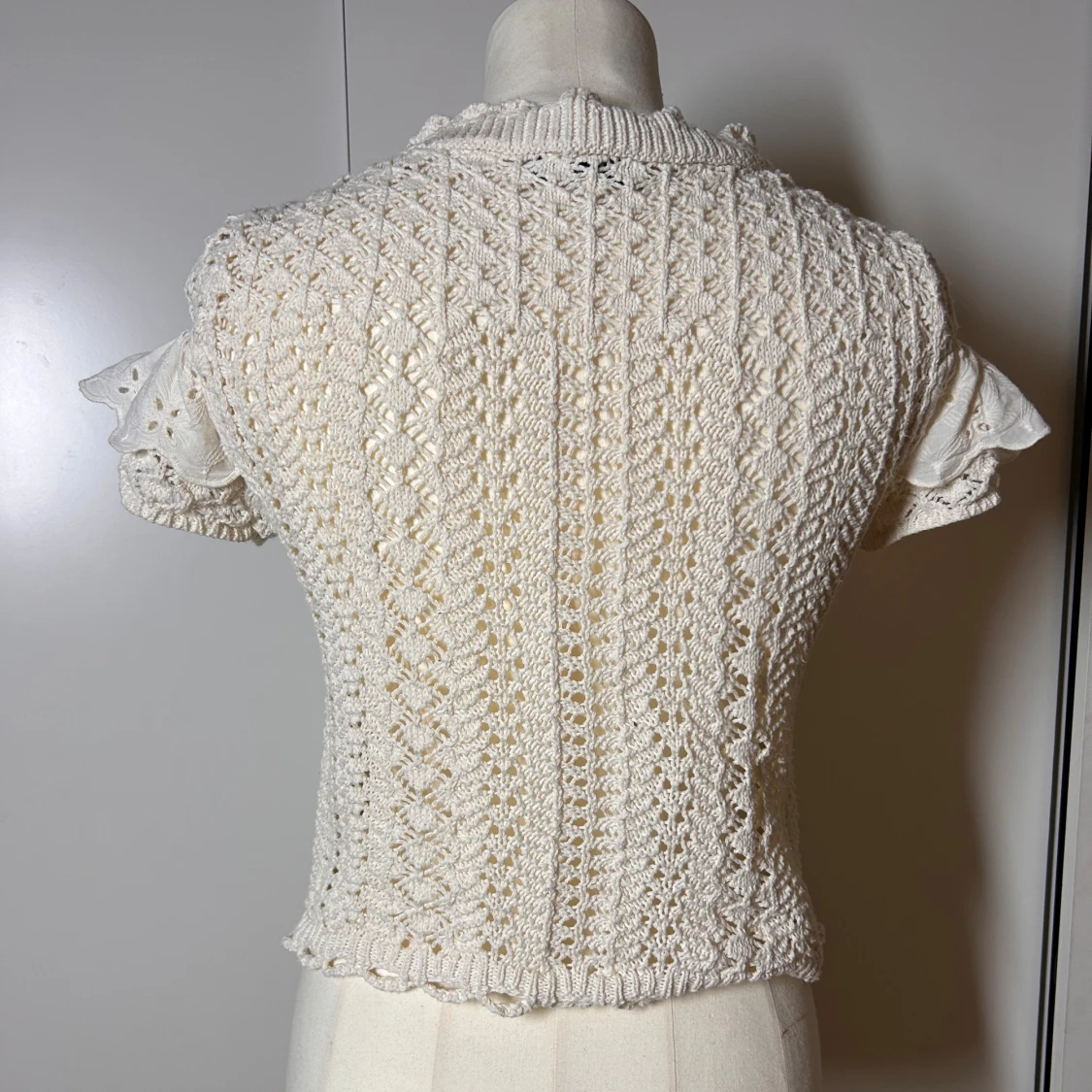 Virkad topp Zara - 4