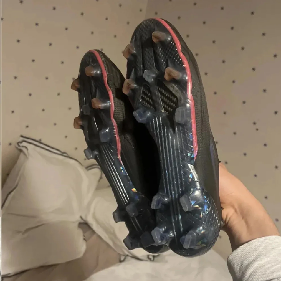 Adidas svarta fotbollsskor - 2