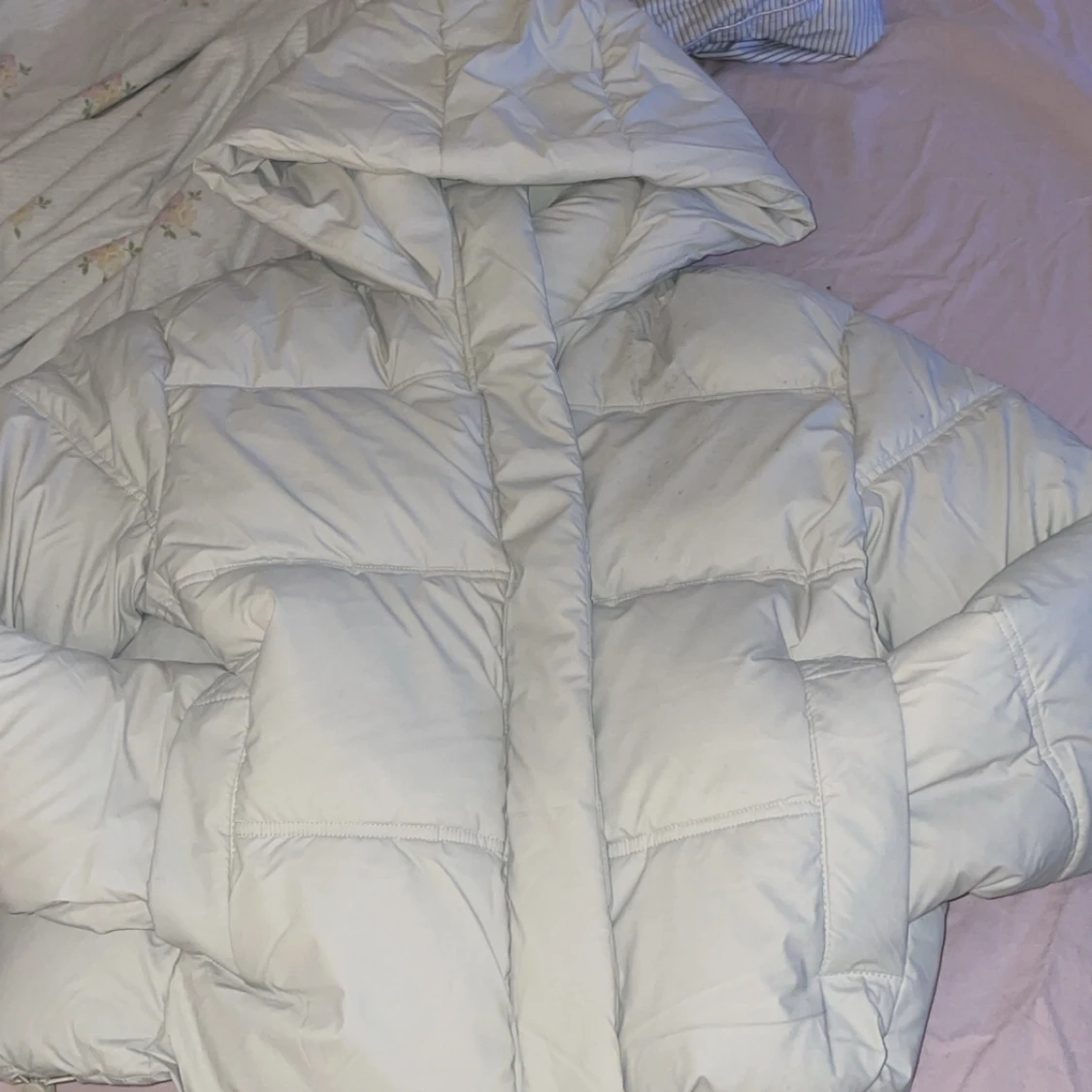 Vit pufferjacka HELT NY!