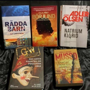 Spännande bokpaket  - En spännande bok. Perfekt för dig som gillar nervkittlande berättelser och vill ha en riktig bladvändare. Passar dig som söker spänning och oväntade vändningar.